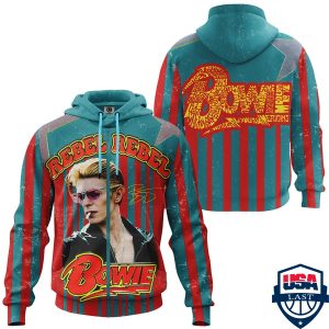 David Bowie Ver 9 3D Hoodie Apparel