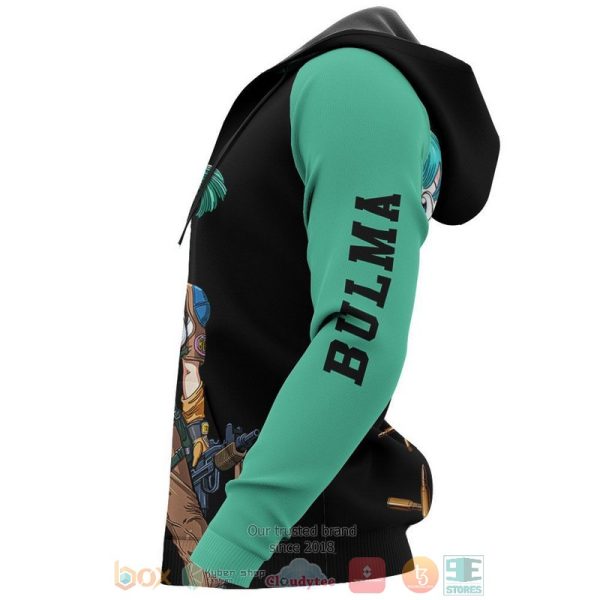 Dbz Bulma Dragon Ball Anime 3D Hoodie