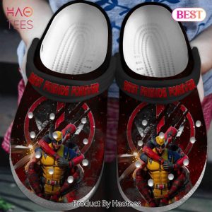 Deadpool And Wolverine Movie Crocs Crocband Clogs Shoes Comfortable For Men Women and Kids