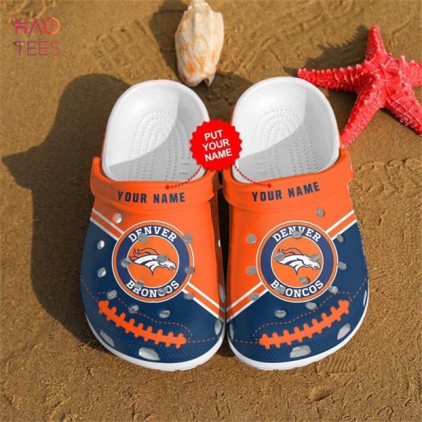 Denver Broncos Personalized Custom For Nfl Fans Crocs Shoes