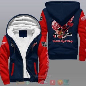 Detroit Red Wings Nhl Tom And Jerry Fleece Hoodie