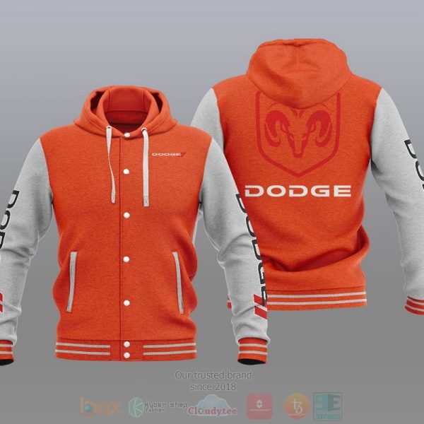 Dodge Car Baseball Jacket Hoodie