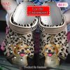 Dog Crocs – Personalized Chihuahua Leopard Pattern Clog Shoes For Men And Women