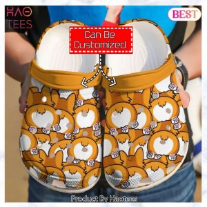 Dog Crocs – Personalized Corgi Butts Clog Shoes For Men And Women