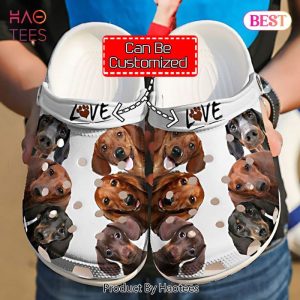 Dog Crocs – Personalized Dachshund Doxies Love Clog Shoes For Men And Women