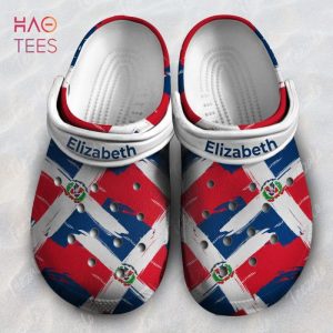 Dominican Flag Personalized Clogs Shoes With Pride