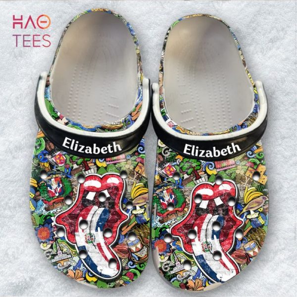 Dominican Flag Symbols Personalized Clogs Shoes With Funny