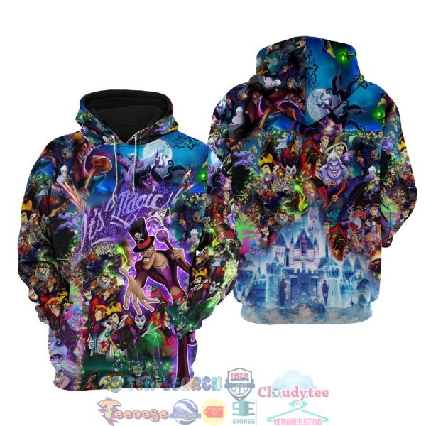 Dr Facilier Glitter Disney It’S Magic Hoodie 3D