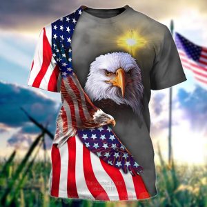 Eagle American Independence Day Is Coming 3D Hoodie