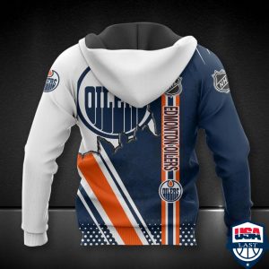 Edmonton Oilers Nhl Ver 5 All Over Printed Hoodie