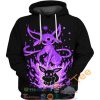 Eevee And Espeon Pokemon Hoodie 3D