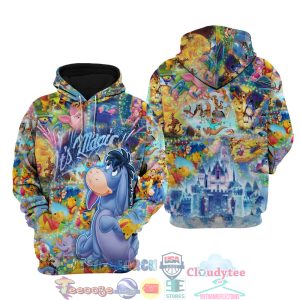 Eeyore Pooh Tigger Piglet Castle Disney It’S Magic Hoodie 3D