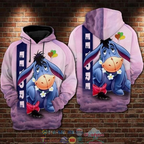 Eeyore The Mini Adventures Of Winnie The Pooh 3D Hoodie