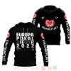 Eintracht Frankfurt Europapokal Sieger 2022 Black 3D Hoodie