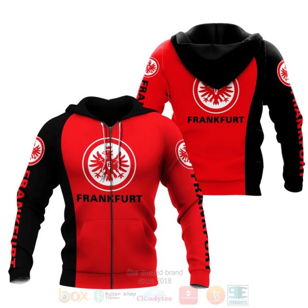 Eintracht Frankfurt Logo 3D Hoodie