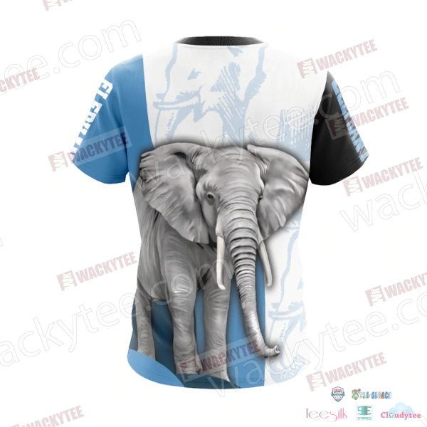 Elephant 3D All Over Printed Hoodie T-Shirt