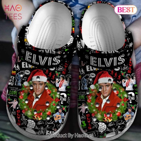 Elvis Presley Music Crocs Crocband Clogs Shoes Comfortable For Men Women and Kids Exclusive