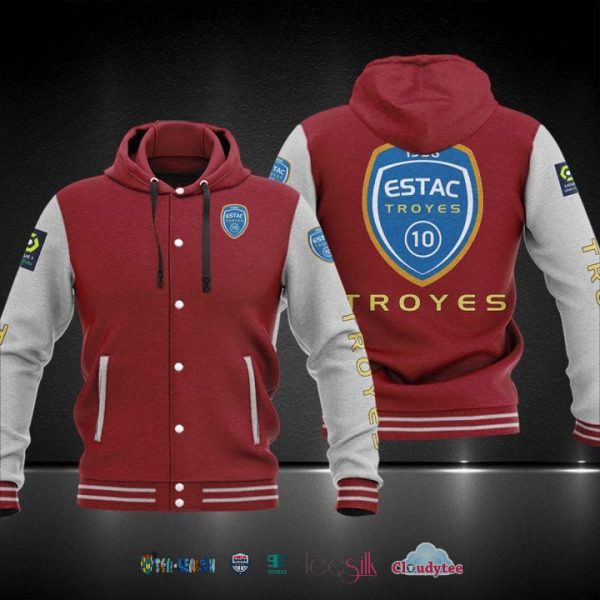 Estac Troyes Baseball Hoodie Jacket