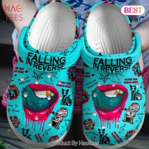 Falling In Reverse Music Crocs Crocband Clogs Shoes Comfortable For Men Women and Kids