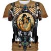 Family Feather Native Motifs 3D Shirt