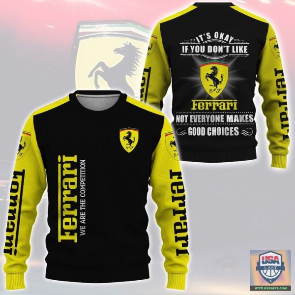 Ferrari We Are The Competition 3D All Over Print Hoodie