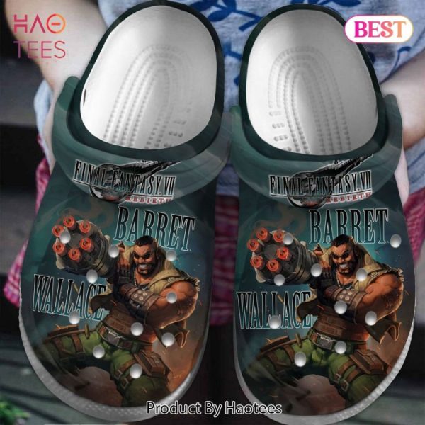 Final Fantasy VII Movie Crocs Crocband Clogs Shoes Comfortable For Men Women and Kids