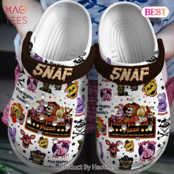 Five Nights At Freddy’s MovieCrocs Crocband Clogs Shoes Comfortable For Men Women and Kids