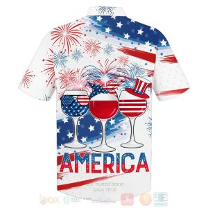 Flag Glass Us Independence Day 3D Hoodie