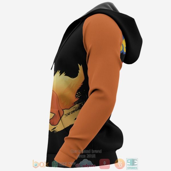 Flareon Pokemon Anime 3D Hoodie