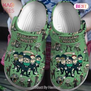 Flogging Molly Music Crocs Crocband Clogs Shoes Comfortable For Men Women and Kids