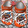 Football Personalized CBengals Mascot Ripped Flag Clog Shoes Exclusive