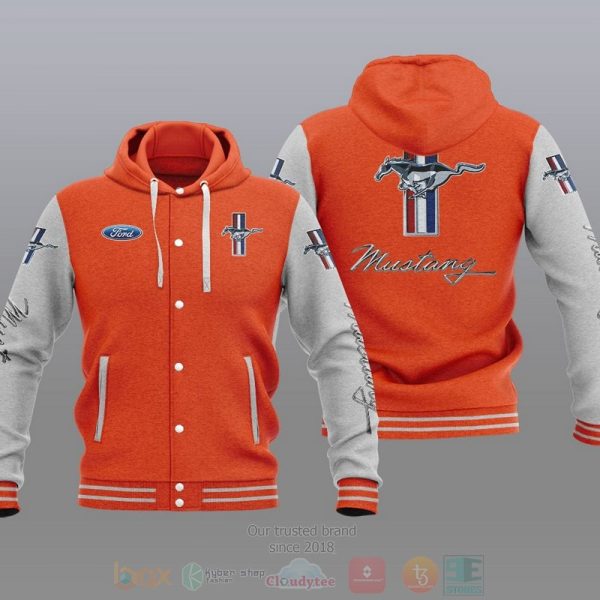 Ford Mustang Car Baseball Jacket Hoodie