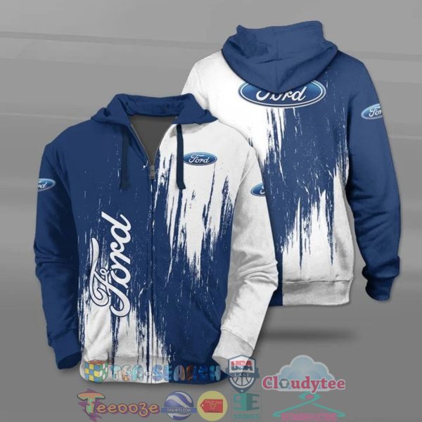 Ford Ver 4 All Over Printed T-Shirt Hoodie