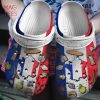 France Flag Symbol Clogs Shoes