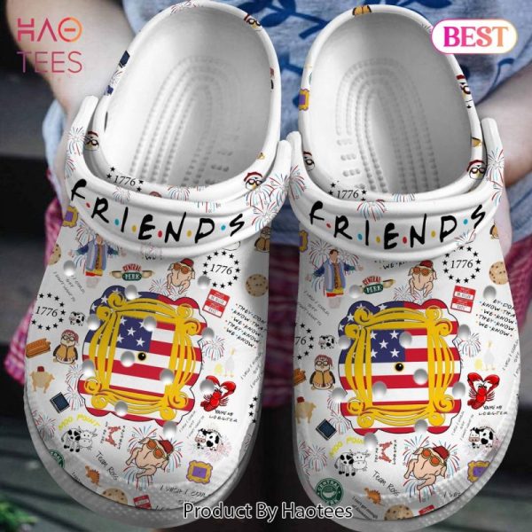 Friends TV Series Crocs Crocband Clogs Shoes Comfortable For Men Women and Kids