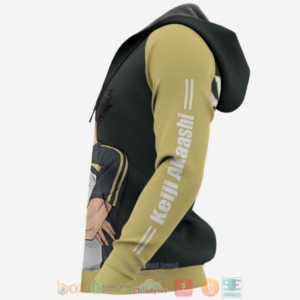 Fukurodani Keiji Akaashi Haikyuu Anime 3D Hoodie