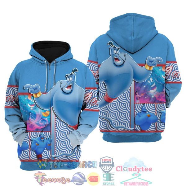 Genie Aladdin Disney Hoodie 3D