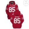 George Kittle No 85 San Francisco 49Ers Hoodie