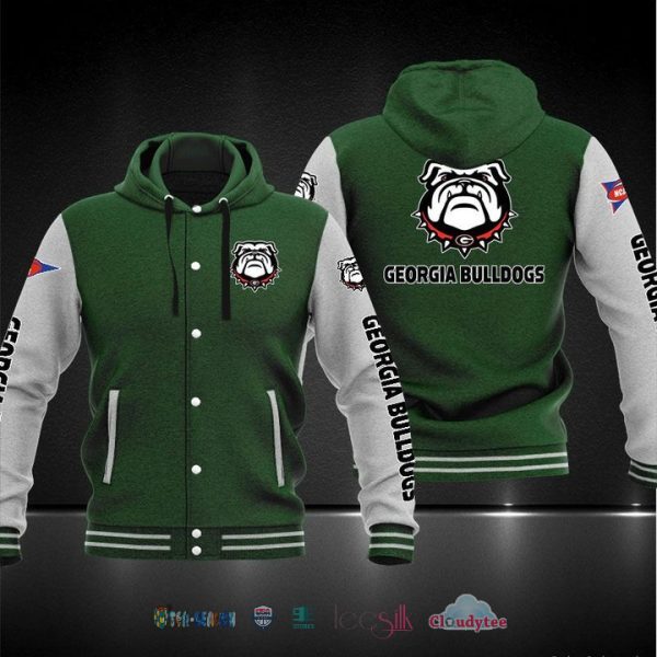 Georgia Bulldogs Baseball Hoodie Jacket