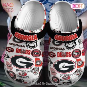 Georgia Bulldogs NCAA Sport Crocs Crocband Clogs Shoes Comfortable For Men Women and Kids