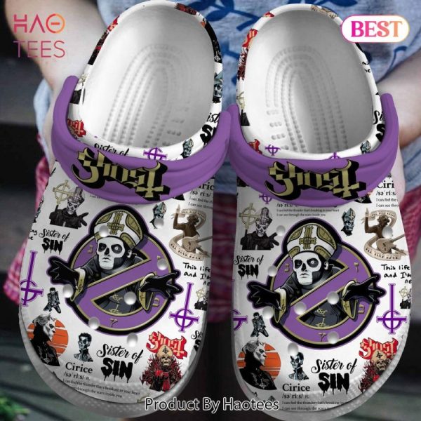 Ghost Rock Band Music Crocs Crocband Clogs Shoes Comfortable For Men Women and Kids