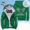 God First Family Second Then Heineken 3D Fleece Hoodie