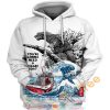 Godzilla You’Re Gonna Need A Bigger Boat Hoodie 3D