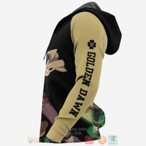 Golden Dawn Yuno Black Clover Anime 3D Hoodie