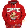 Goldfish Ramen Hoodie 3D