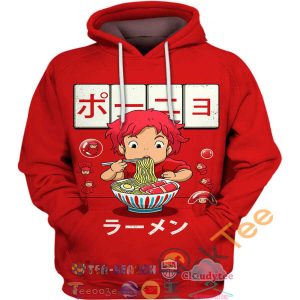 Goldfish Ramen Hoodie 3D