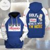 Golf And Hamm’S Beer That Why I’M Here Hoodie