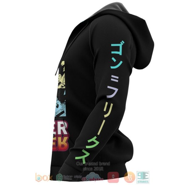 Gon Freecss Hunter X Hunter Anime Black 3D Hoodie