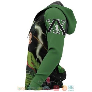 Gon Freecss Hunter X Hunter Anime Green 3D Hoodie