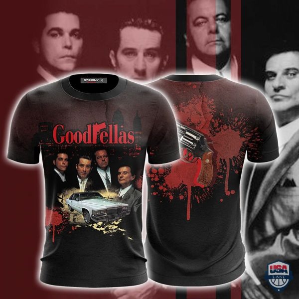 Goodfellas Movie Unisex 3D Hoodie T-Shirt